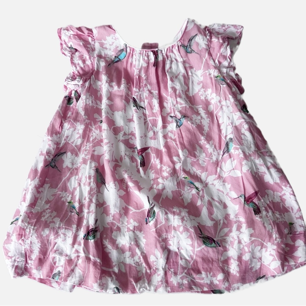 Zara Floral Bird Dress